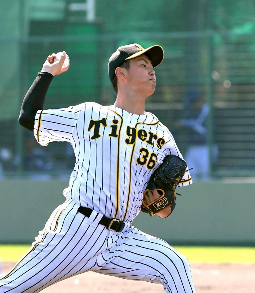 　６回無失点の好投を見せた浜地