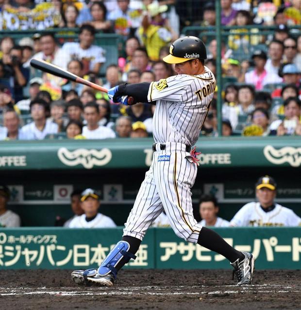 鳥谷が貴重な同点打　生え抜き最多安打にあと１本の２０６３安打