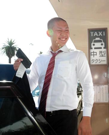 　先発登板に自信を見せる牧