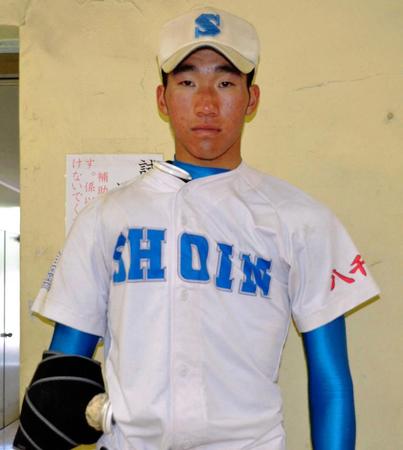 八千代松陰・清宮虎多朗投手