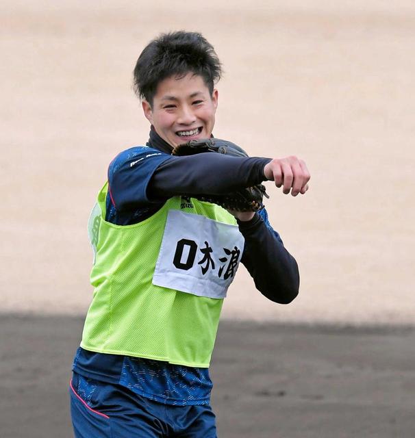 ドラ３木浪“無休宣言”定位置争いに向け一日たりとも無駄にしない