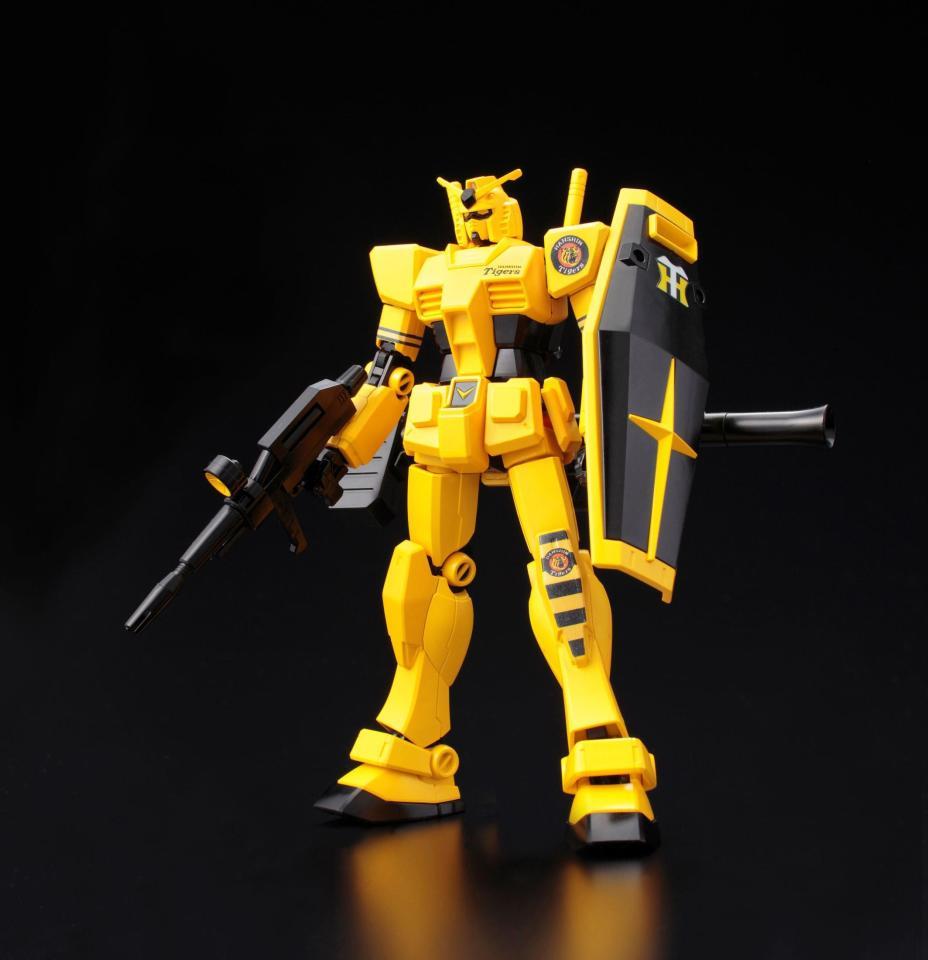 　ＲＸ-７８-２　ガンダム　タイガースバージョン　©ＨＡＮＳＨＩＮ　Ｔｉｇｅｒｓ　©創通・サンライズ