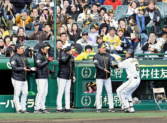 矢野阪神“つなぎの野球”甲子園初星！三回に１２人攻撃一挙７点！