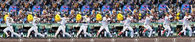 藤田平氏 打撃フォーム分析】ドラ3木浪 無駄なく鋭い/阪神タイガース