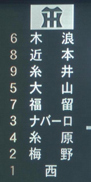 【スタメン】開幕３連勝へ先発は西　ヤクルトは高梨