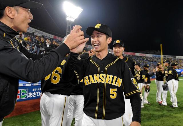 矢野監督「言うことない」劇的アーチのドラ1近本を大絶賛/阪神