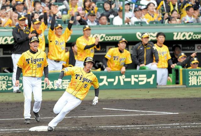 阪神が昭和、平成、令和の初戦で白星 近本が躍動、球団新人タイの１２