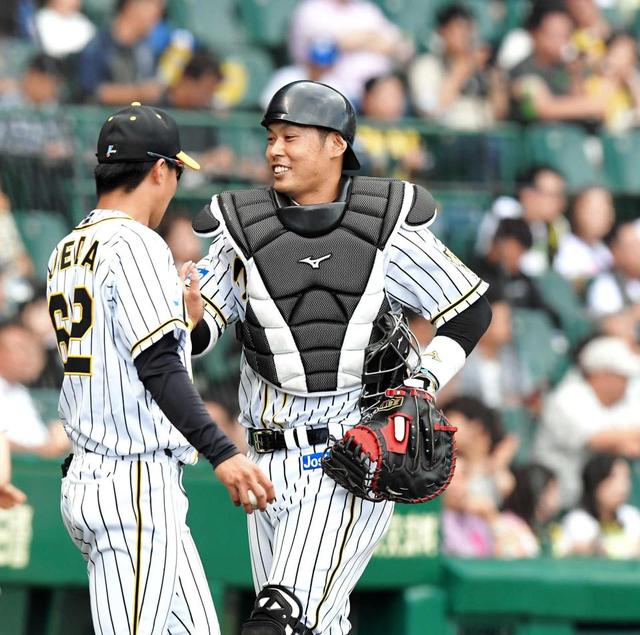 甲子園をムード一変 ２６７日ぶりに 捕手 原口 矢野監督 使いたいとなってくる 阪神タイガース デイリースポーツ Online