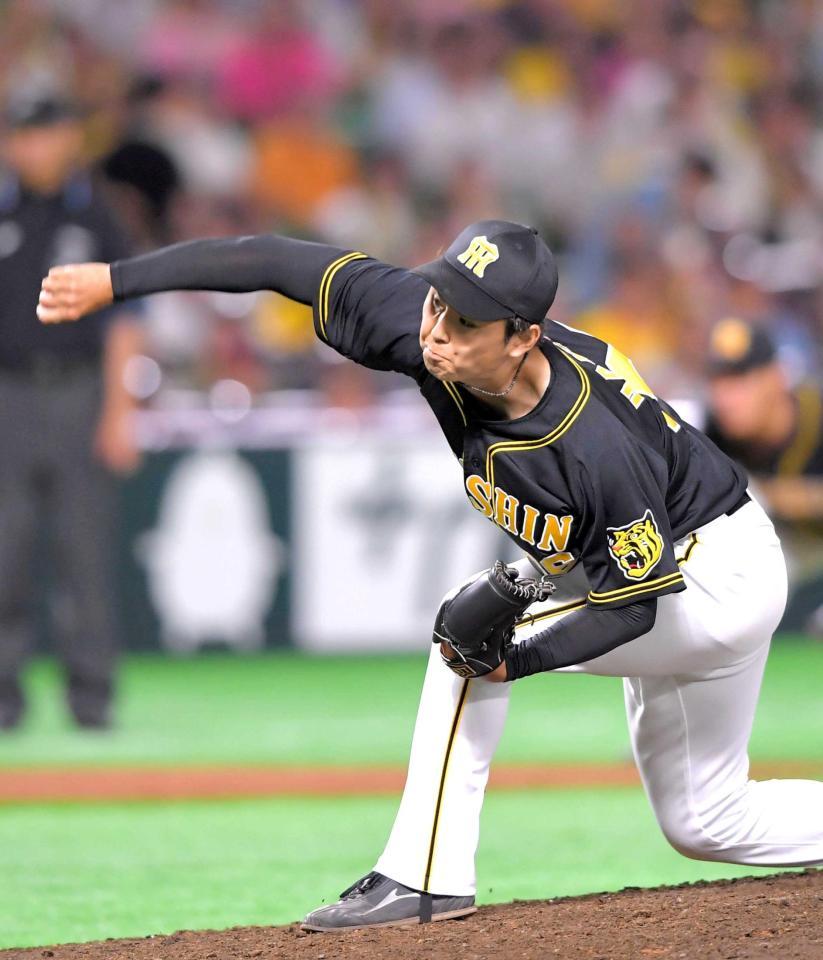 　８回から登板する浜地