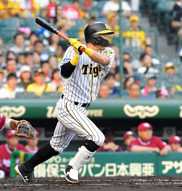 阪神が3試合連続で先制 糸井が初回に適時打/阪神タイガース