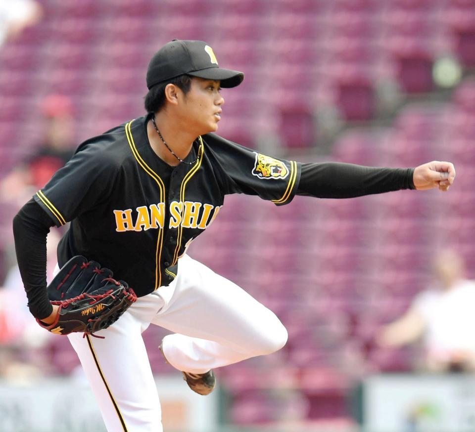 　好投を続ける石井