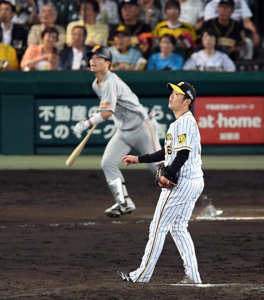 ６回、西は大城に勝ち越しソロを許す