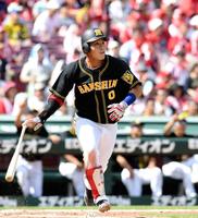 ２回、タイムリーを放つ木浪