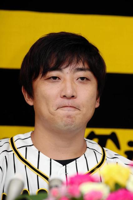 高橋聡 引退会見は涙なし 野球は人生そのもの 晴れ晴れ表情で 阪神タイガース デイリースポーツ Online