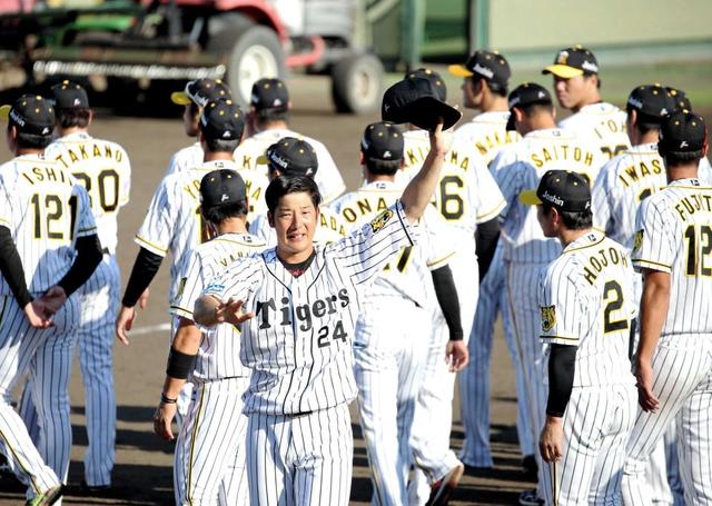 阪神タイガース　横田慎太郎　ユニフォーム　奇跡のバックホーム