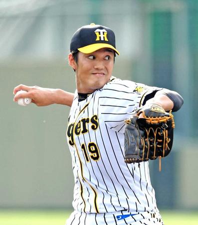 　１イニングを投げ、無失点に抑えた藤浪