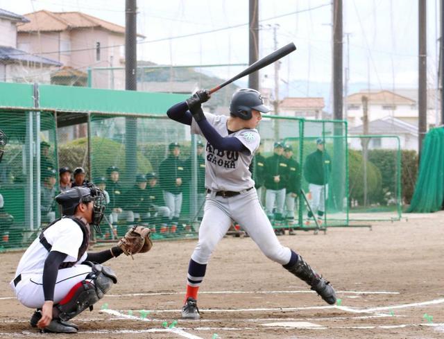 虎の“隠し玉”希望が丘・藤岡内野手　転入で１年間不出場も高校通算３２発