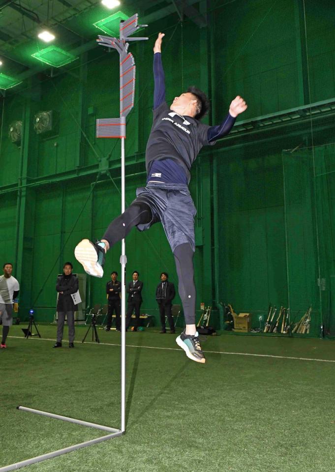 ドラ３及川 松坂超え宣言 新人体力測定で垂直跳び ３０メートル走トップ 阪神タイガース デイリースポーツ Online