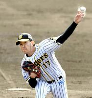 　２回を無失点に抑える岩貞