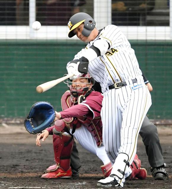 阪神　原口のサヨナラ打でノムさん追悼試合に勝利