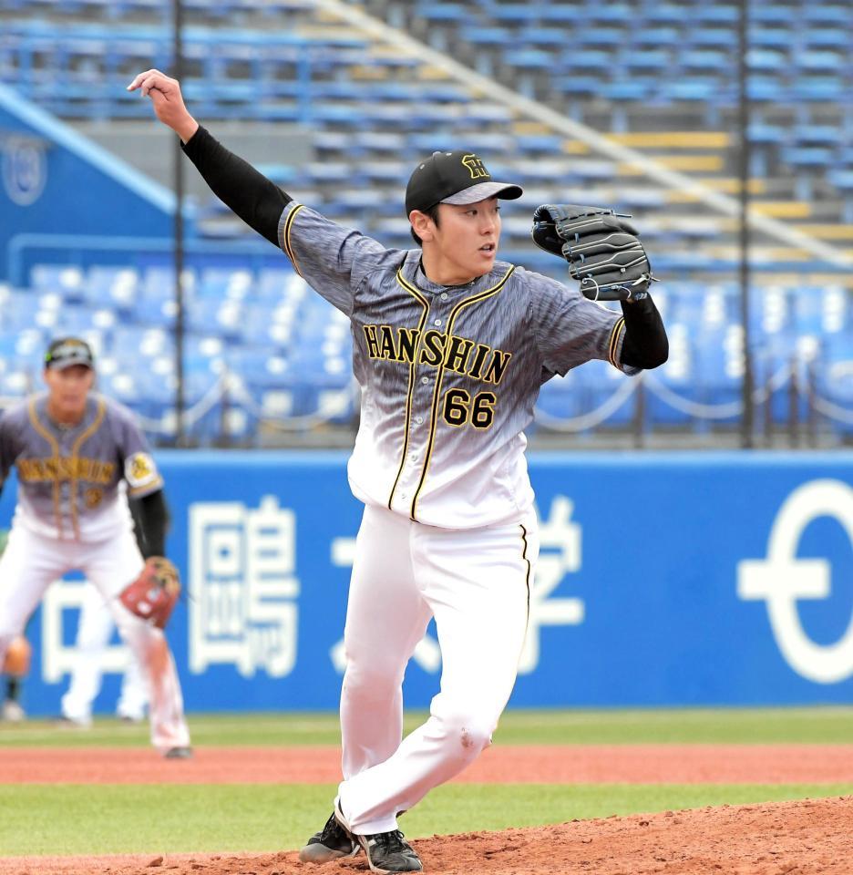 　１回無失点と好投を見せた小川