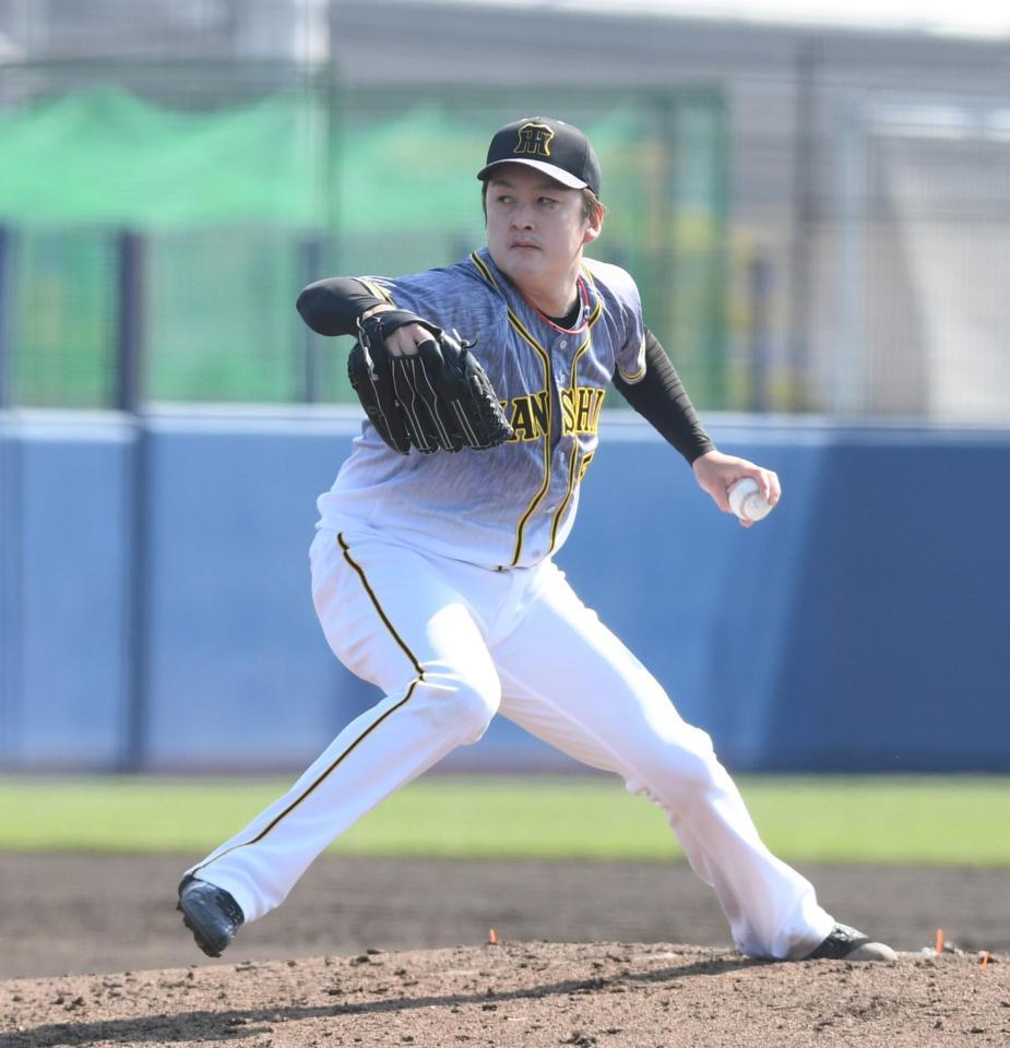 　先発し好投した飯田（撮影・山口登）