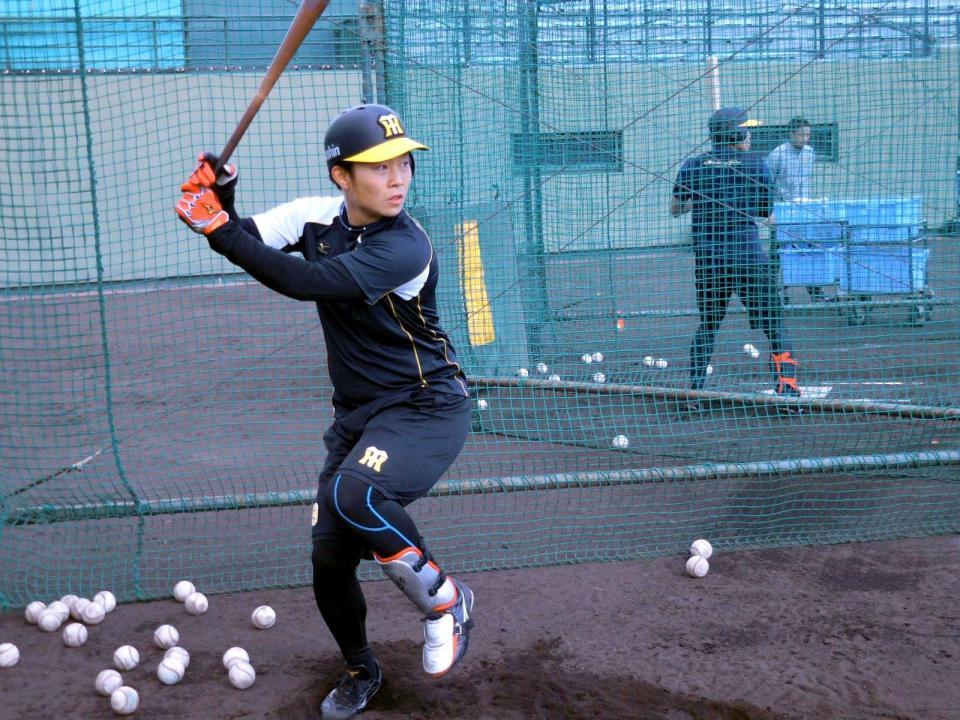 　日本ハム・中田の著書に感銘を受けたという藤田（阪神タイガース提供）