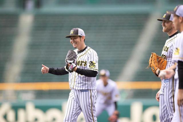 阪神・西勇　球場で会えるまで「強い阪神で」開幕投手指名にエースの覚悟