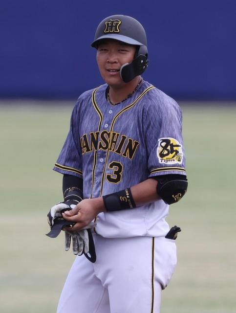 阪神大山が先制適時打＆好走塁で存在感　「左翼」で先発！まずは攻撃面アピール