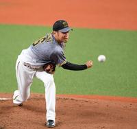 　オリックス戦で先発した西勇輝