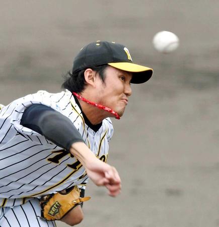 　３回から１イニングに登板し無失点の藤浪（代表撮影）