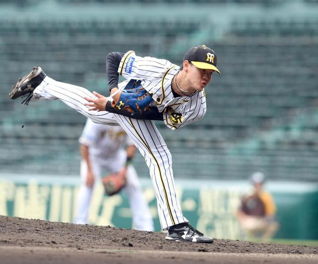 阪神ドラ３・及川が甲子園初登板　２回完全の聖地デビュー　最速１５１キロ