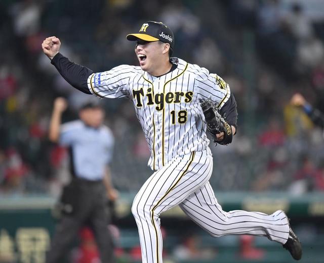 阪神 馬場が大ピンチをしのぐ 投ゴロ併殺でガッツポーズ 阪神タイガース デイリースポーツ Online