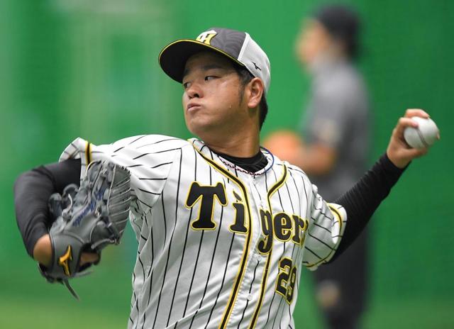 阪神・高橋が18日巨人戦へ調整　快投再現へ「しっかり低め意識」