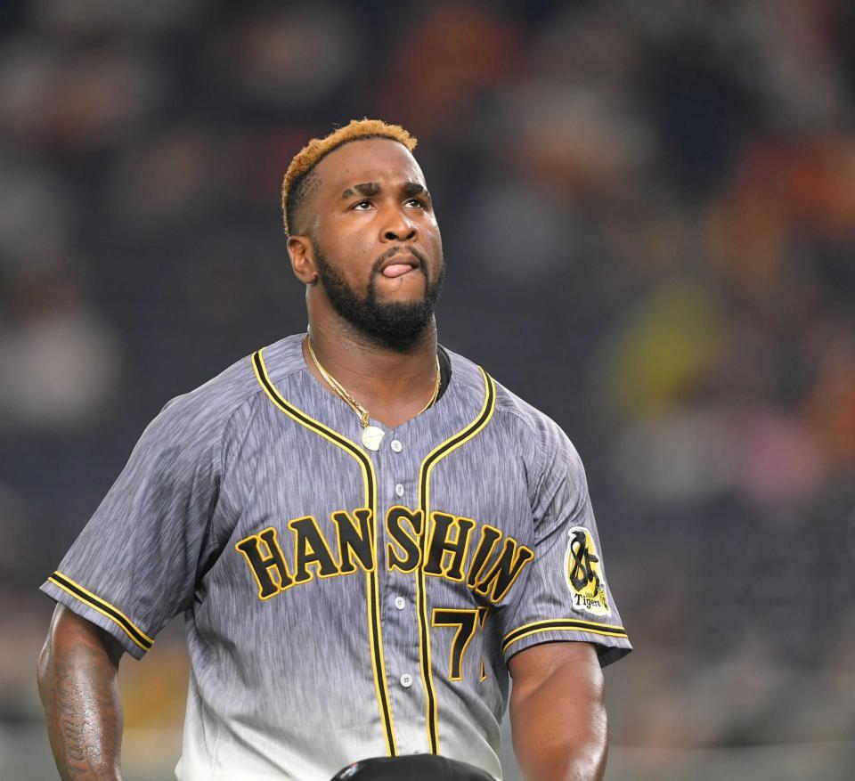 　６回３失点で５敗目のガルシア