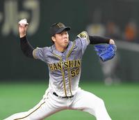 　６回１失点と好投した青柳