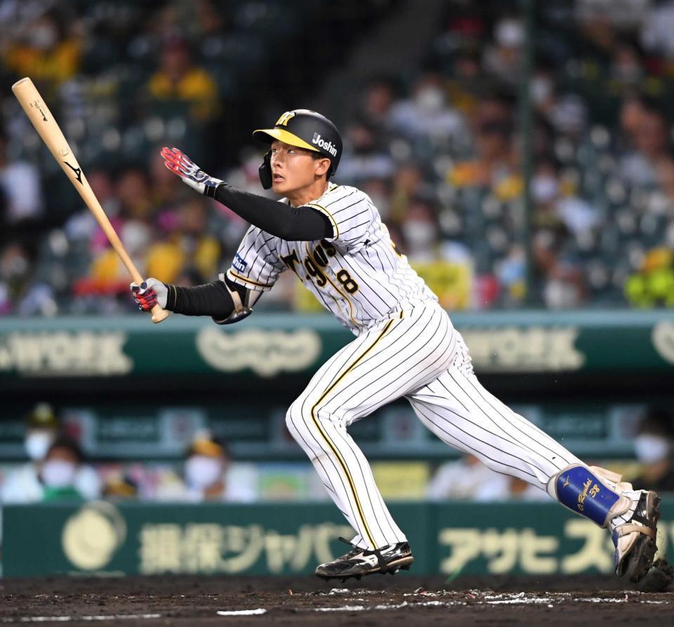 阪神１０代野手の甲子園初安打は２３年ぶりで…小幡の初安打ボール