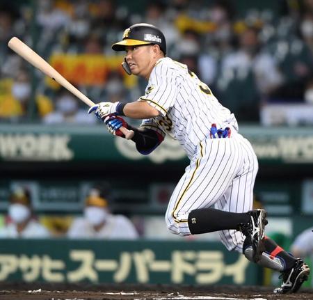 ７回、遊ゴロに倒れる阪神・糸原＝甲子園（撮影・田中太一）