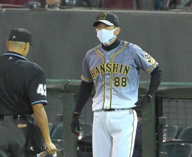 阪神・矢野監督が投手陣に苦言　先発岩田に「コントロールが悪すぎたわな」