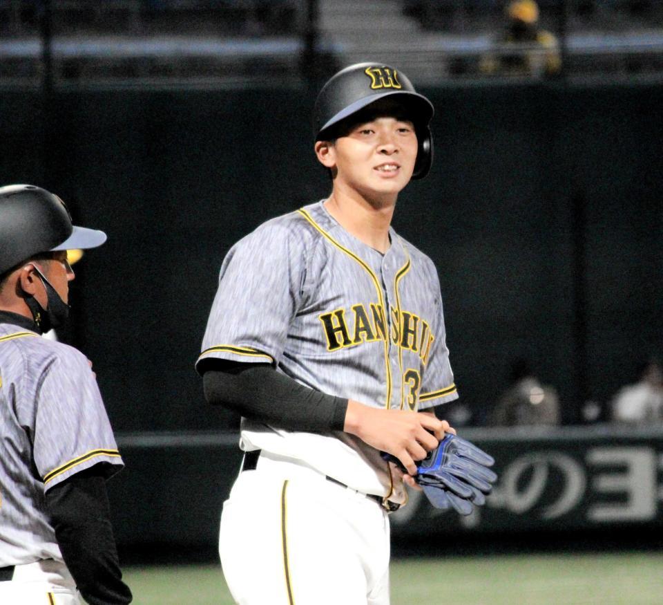 　ウエスタンの最多本塁打と打点王の２冠を射程圏内にとらえた井上