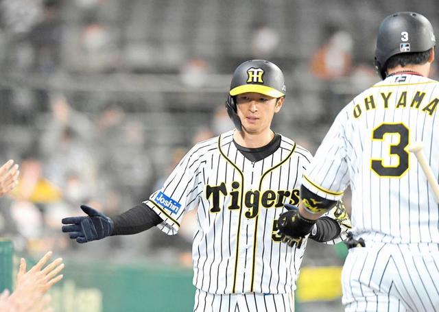 阪神　天敵の中日・大野雄攻略で２位浮上　５連勝で今季最多の貯金５