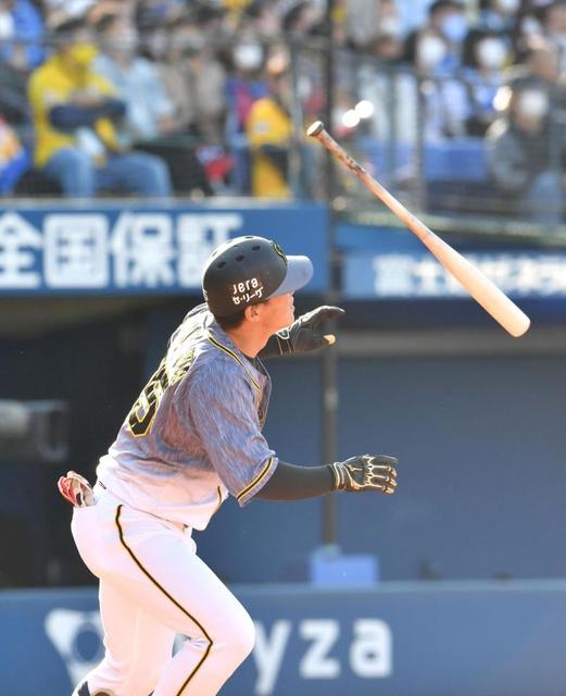 阪神・陽川がプロ初の満塁弾「みんながいい流れで回してくれたので」