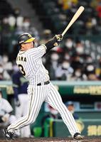 　９回、サヨナラソロを放つ大山