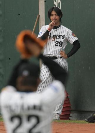 　井川は１年後輩の藤川を「野球センスの塊」と思いながら見ていた