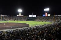 　２万人を超える観客が入った阪神対巨人戦（撮影・山口登）