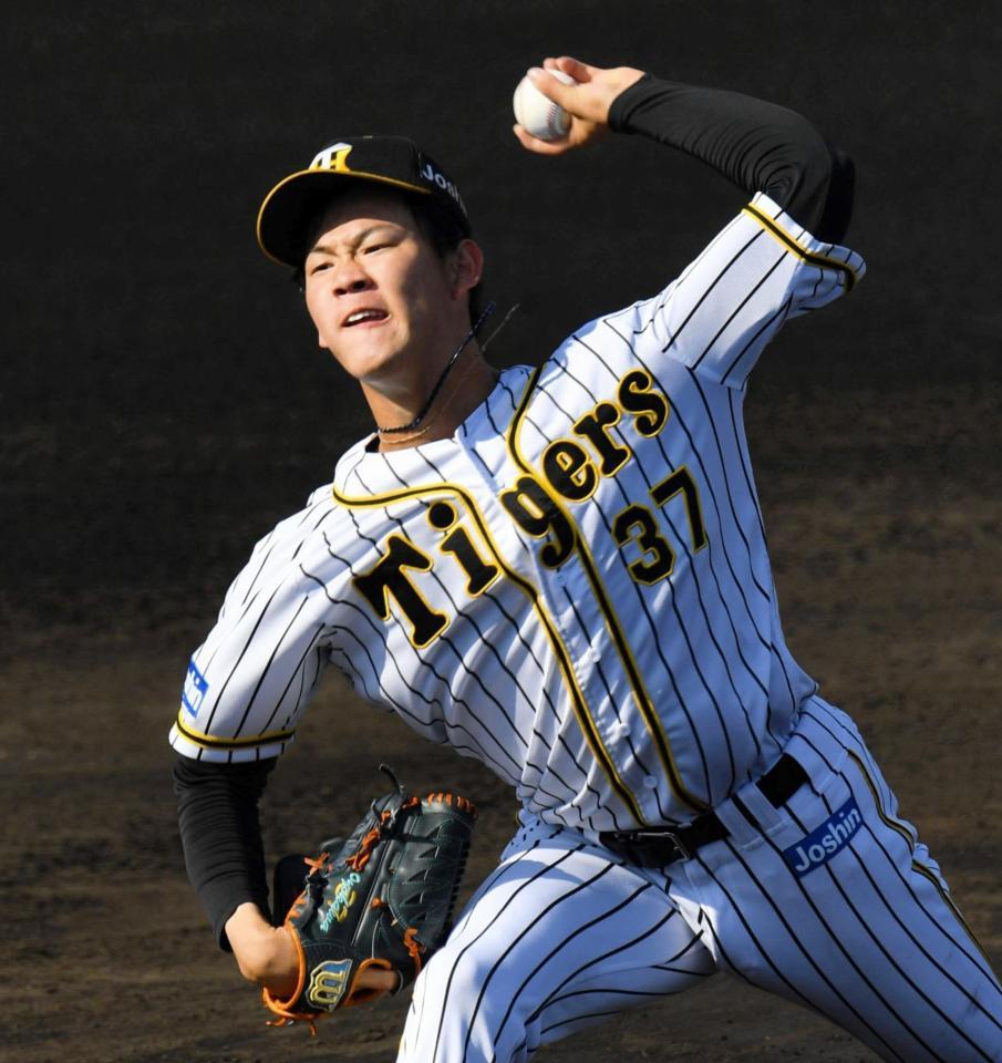 　力投する及川（撮影・北村雅宏）