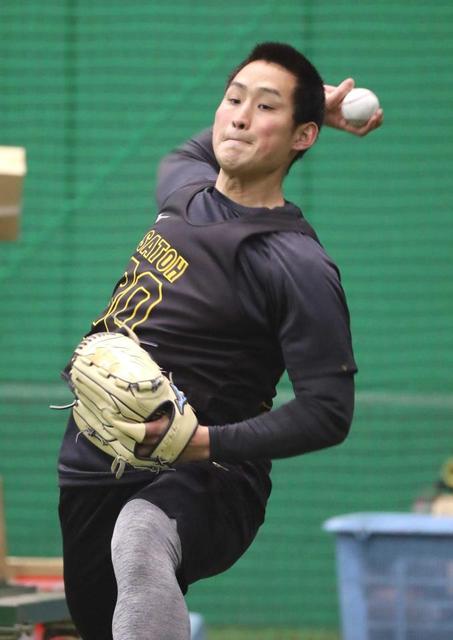 阪神ドラ３佐藤蓮、魔球ＰＪカーブ極める　中継ぎ殴り込みへ１軍春季Ｃで完全習得だ