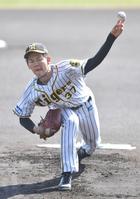 西武打線相手に４回１失点の及川（撮影・佐々木彰尚）