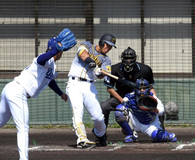 阪神が対外試合４試合目で初黒星　ドラ１・佐藤輝が先制打も中日に逆転負け喫する