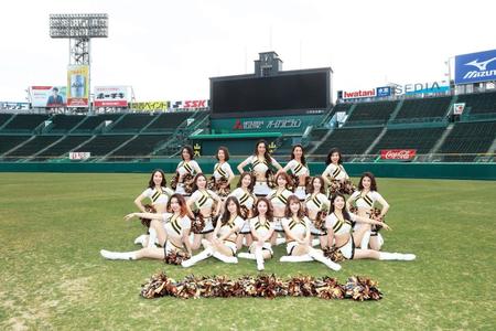 ２０２１ＴｉｇｅｒｓＧｉｒｌｓのメンバー（球団提供）